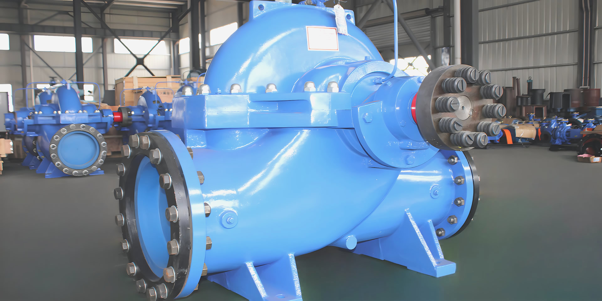 高效节能单级双吸中开式离心泵厂家博源机电